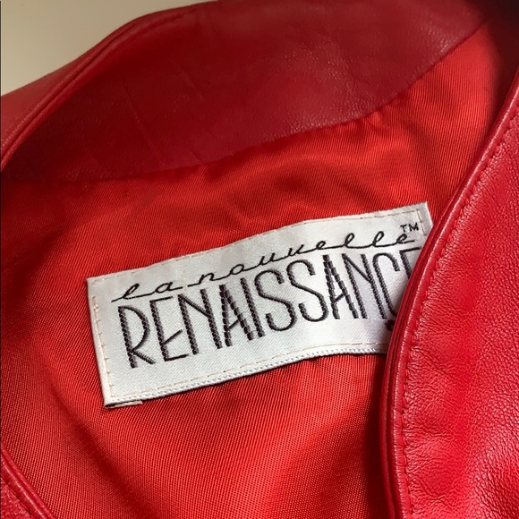 La Nouvelle Renaissance Vintage Leather Jacket - Picture 7 of 7